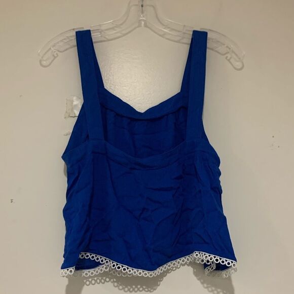 BB Dakota Sleeveless Blue Top new no tag - Picture 5 of 5